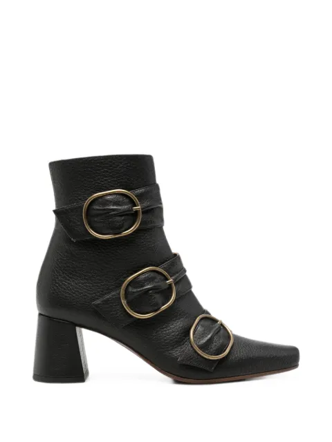 Chie Mihara botines con triple hebilla