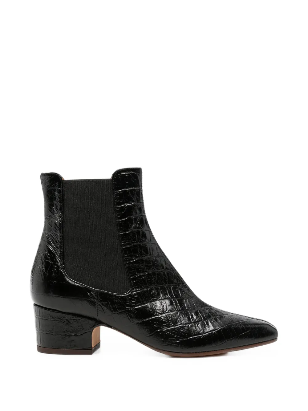 Chie Mihara Coronel croc-effect ankle boots | Black | Image 1