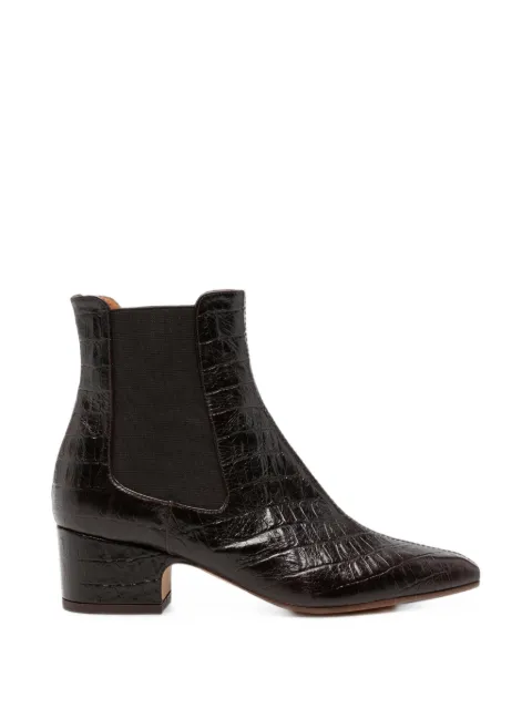 Chie Mihara Coronel crocodile-effect ankle boots