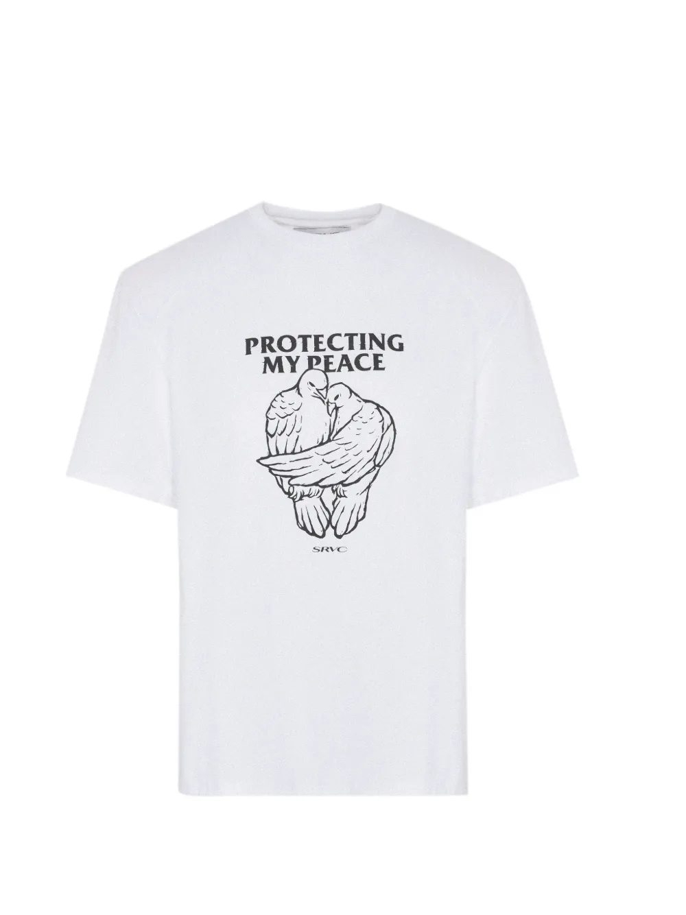 SRVC Studio Protecting My Peace graphic-print T-shirt