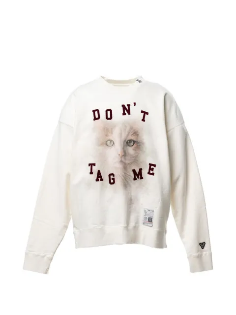 Maison MIHARA YASUHIRO cat printed sweatshirt