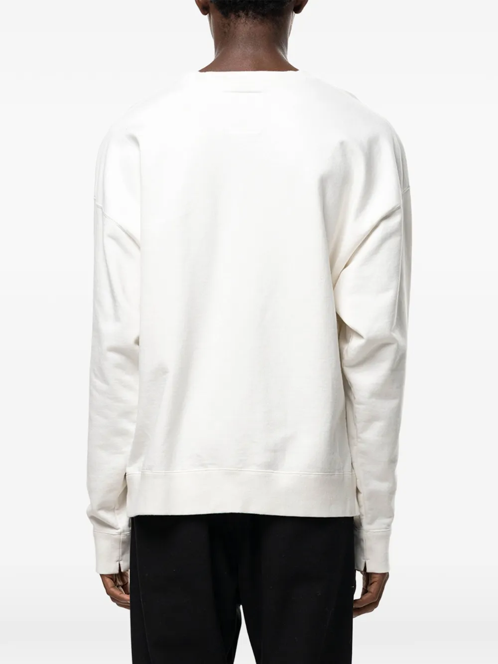 Maison MIHARA YASUHIRO Sweater met kat-print Beige