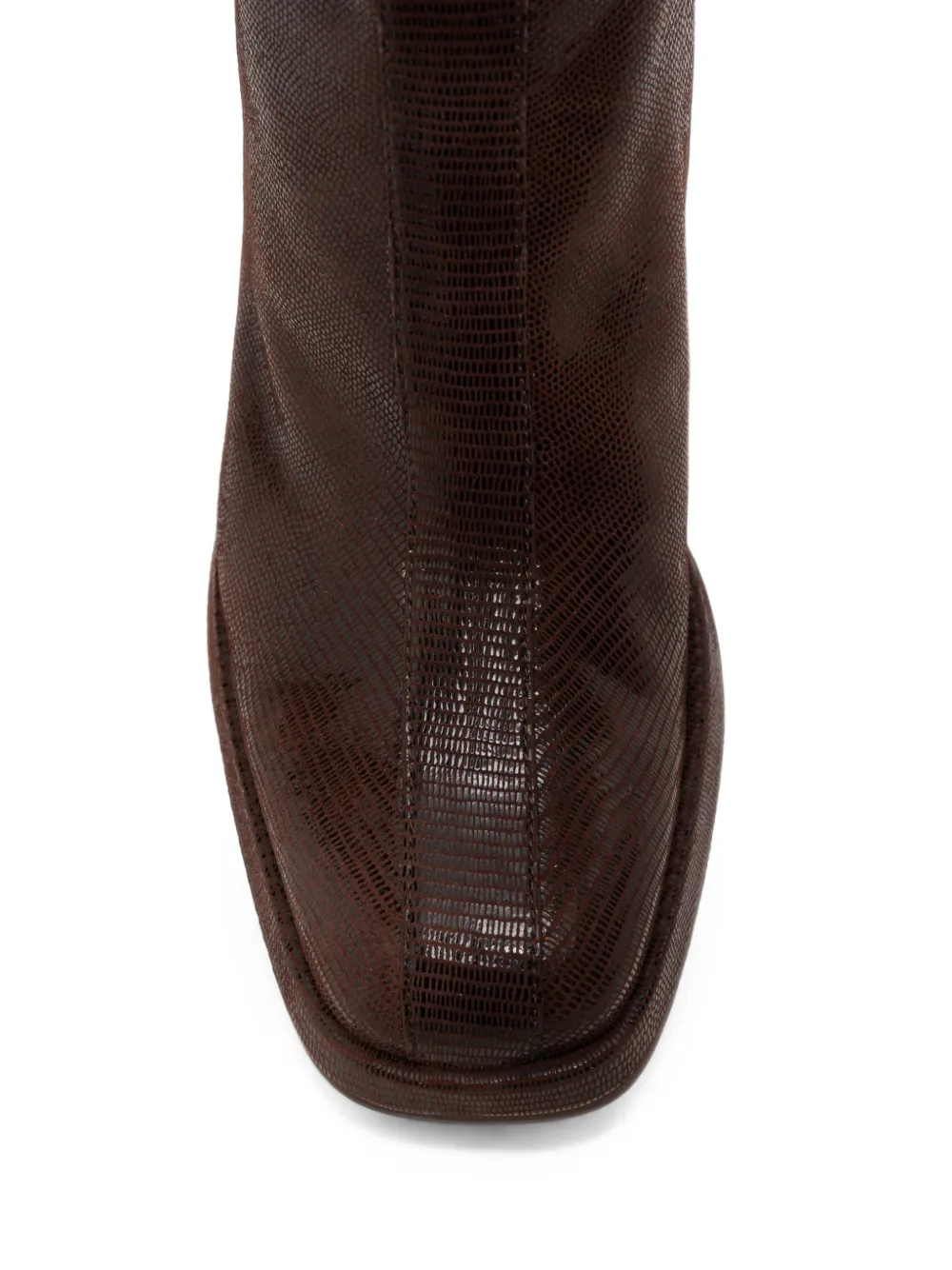 Chie Mihara Kanna49 lizard-effect ankle boots Bruin