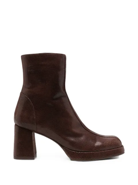 Chie Mihara Kanna49 lizard-effect ankle boots
