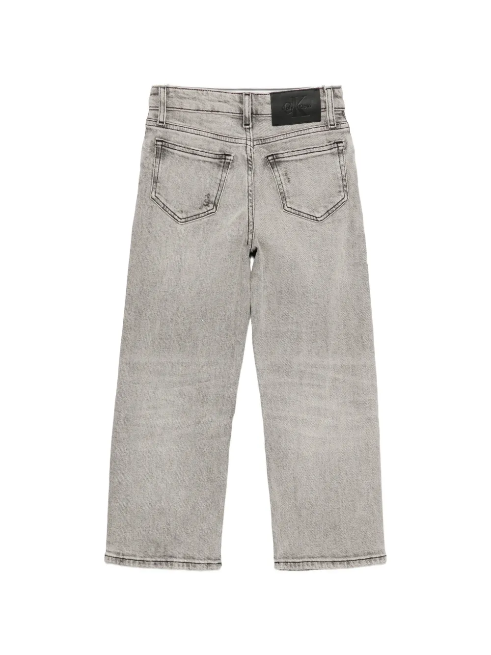 Calvin Klein Kids Straight jeans Grijs