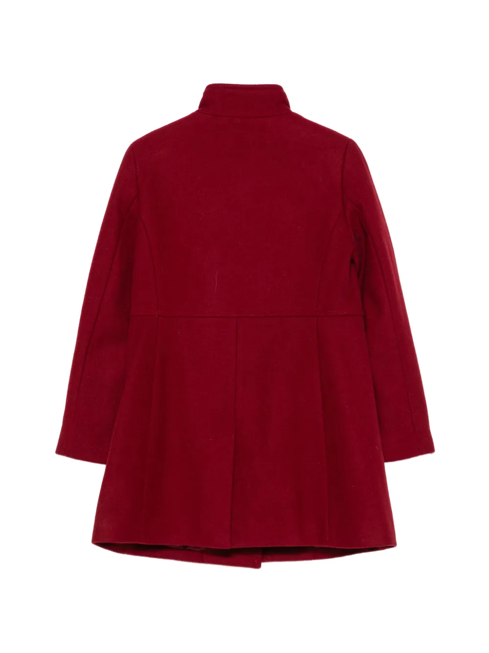 Fay Kids Virginia jas met hoge hals en houtje-touwtje sluiting Rood