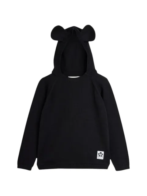 Mini Rodini Felpa Mouse Ear con cappuccio
