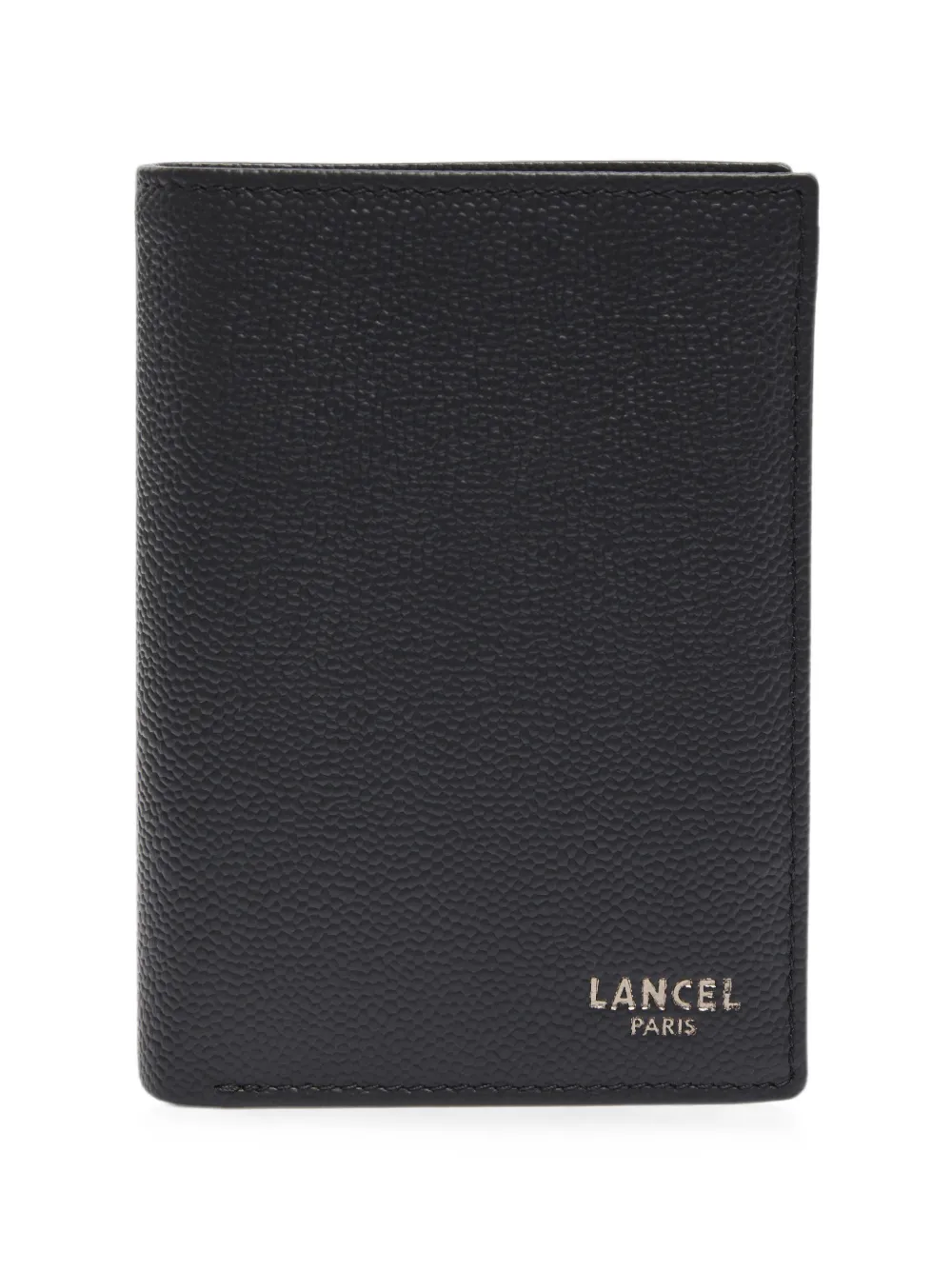Lancel Leon textured leather wallet - Nero