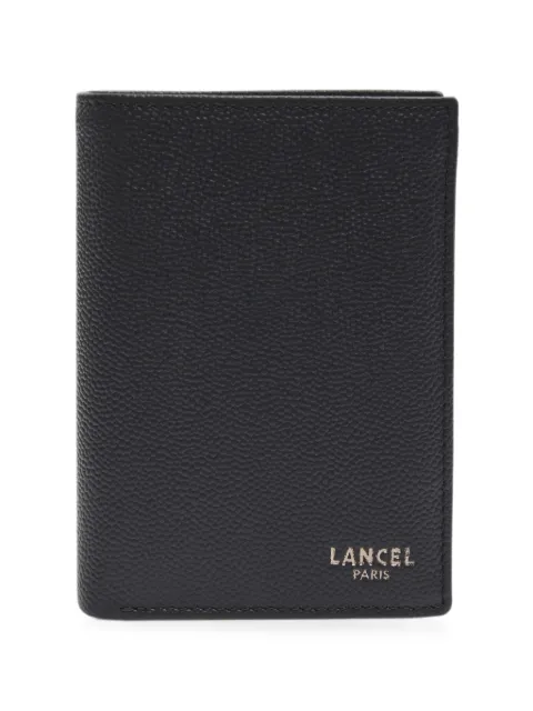 Lancel cartera Leon de piel texturizada