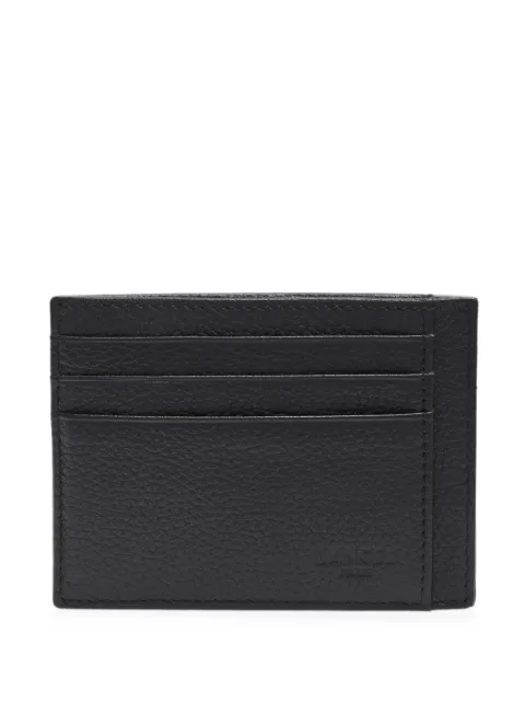 Lancel Leon grained leather cardholder