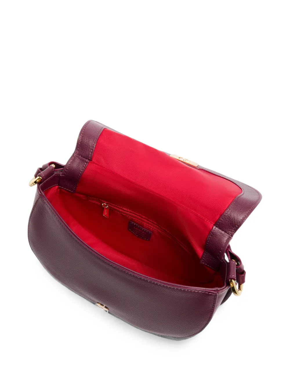 Lancel Medium Celeste de schoudertas Paars