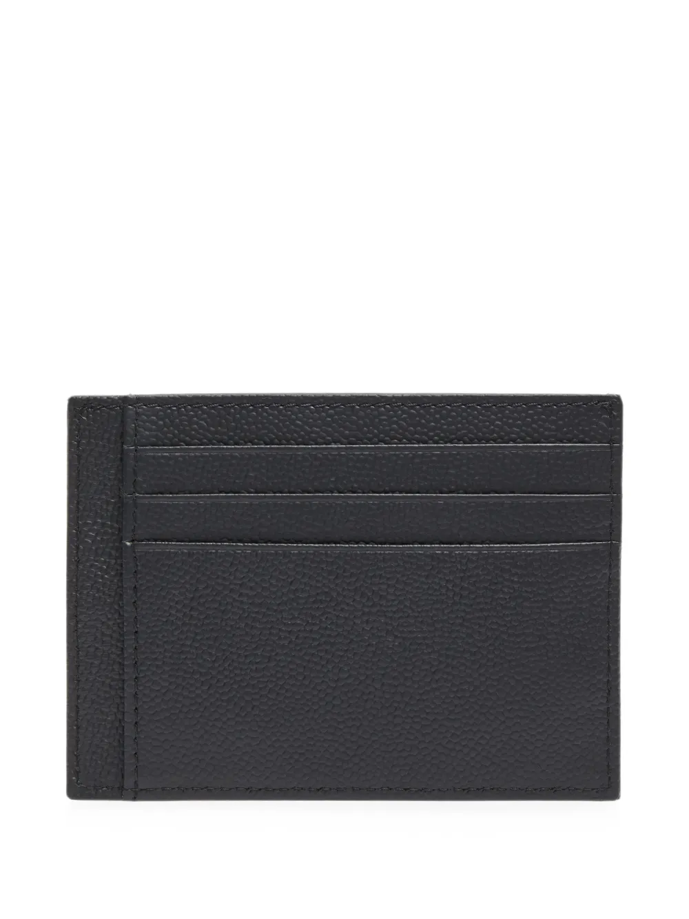 Lancel Leon leren pasjeshouder met textuur Zwart