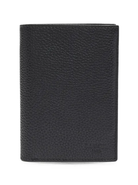 Lancel Leon grained leather wallet
