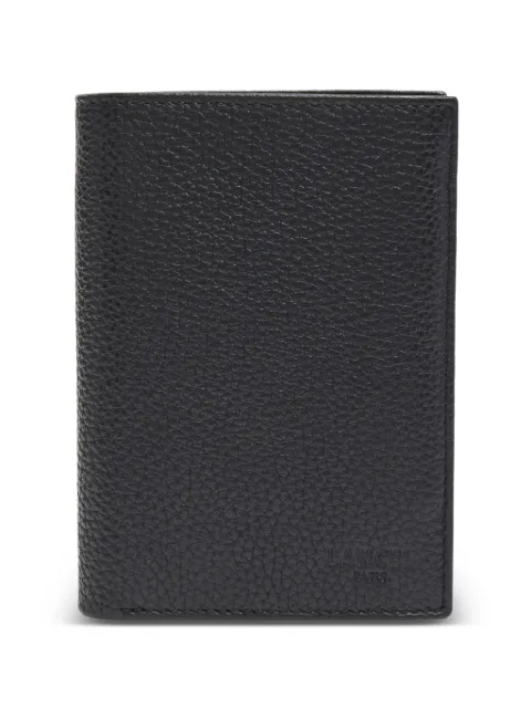 Lancel Leon grained leather wallet