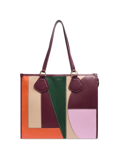 Lancel Jour patchwork leather tote bag