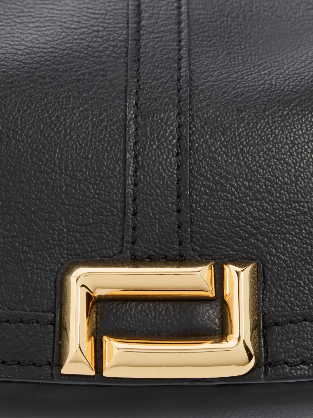 Lancel Medium Celeste leren schoudertas Zwart