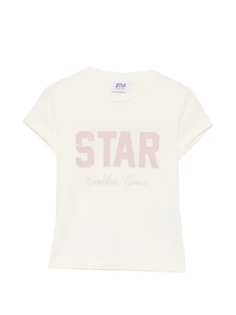 Golden Goose Kids logo-print cotton T-shirt