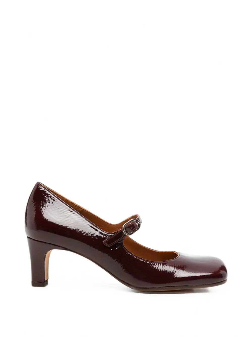 Chie Mihara SAMAI patent-leather pumps Rood