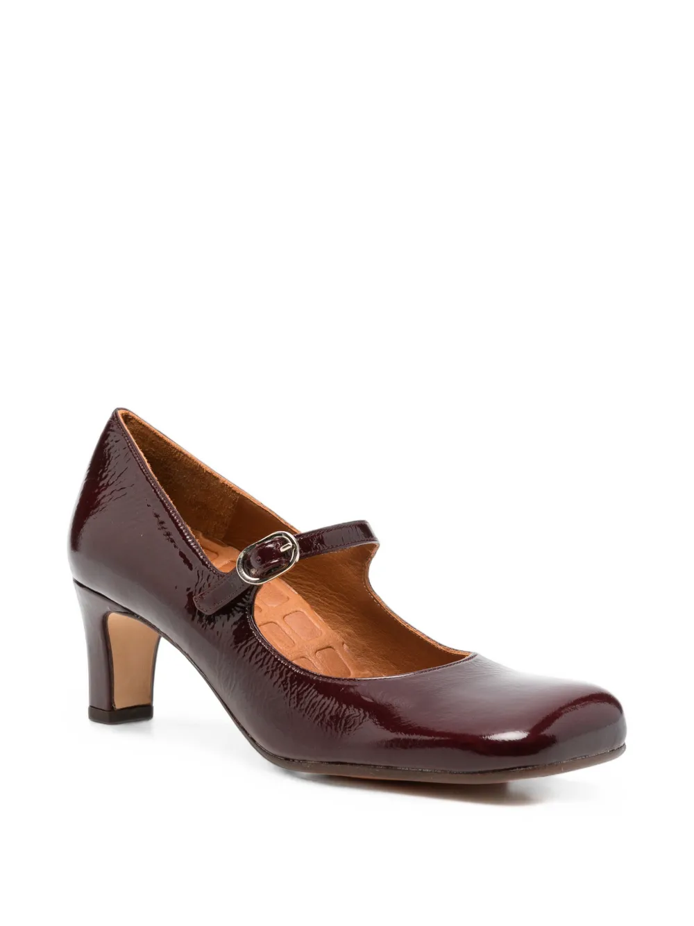Chie Mihara SAMAI patent-leather pumps Rood