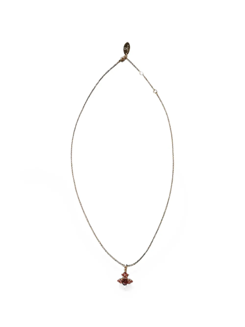 Vivienne Westwood Orb crystal-embellished necklace - Oro