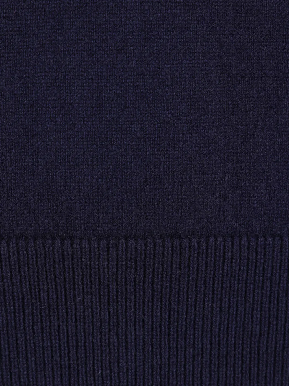 Eleventy contrast-trim crew-neck sweater Blauw