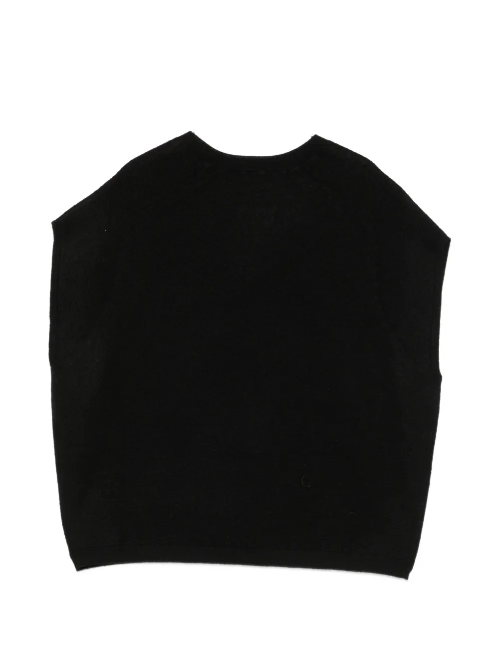 Semicouture Gebreide spencer met ronde hals Zwart