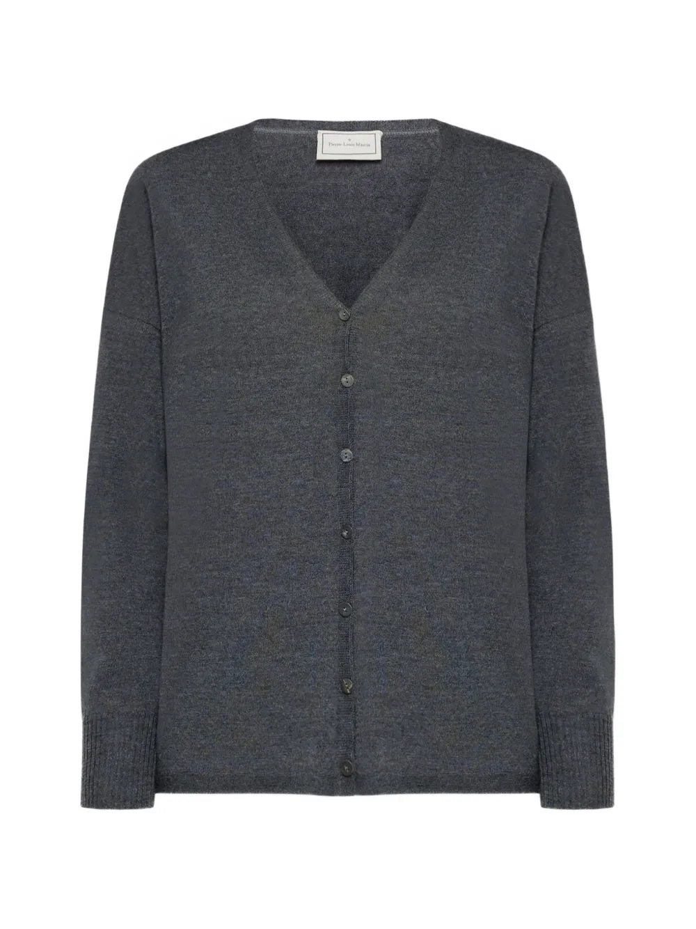 Pierre-Louis Mascia Cardigan Tricot con scollo a V - Grigio