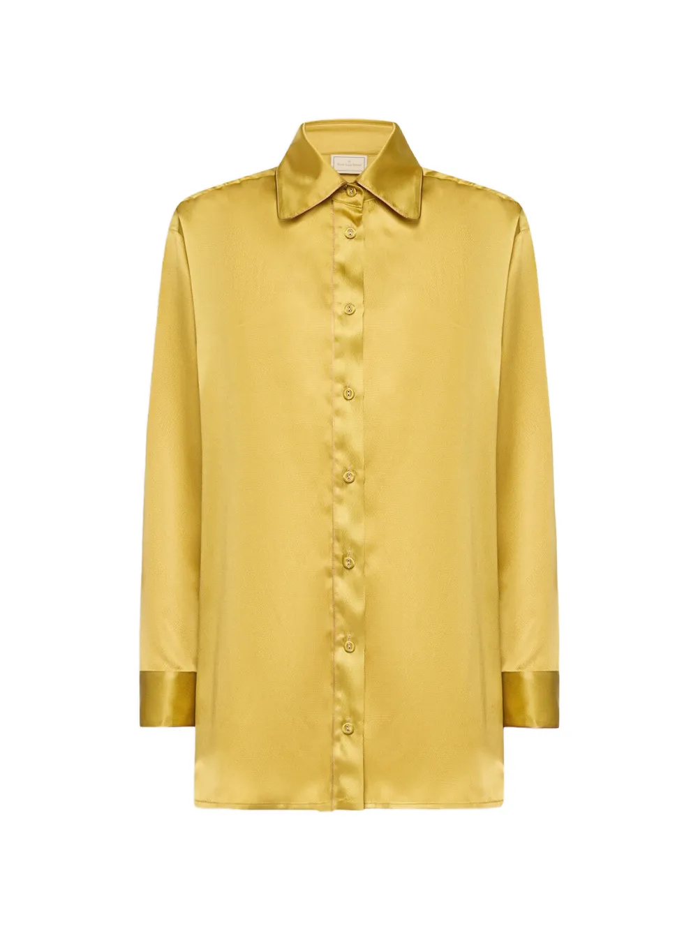 Pierre-Louis Mascia Camicia Mutka in seta - Giallo