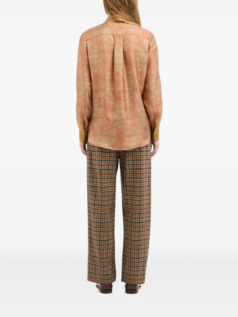 Pierre-Louis Mascia Blouse met paisley-print Roze