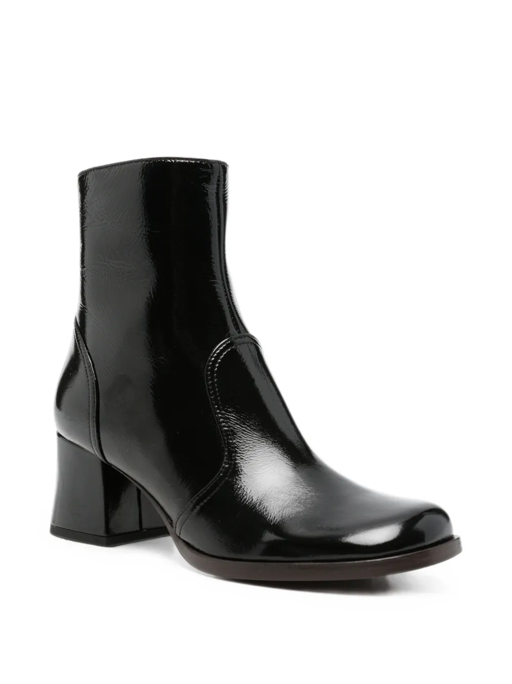 Chie Mihara Talena leather ankle boots Zwart