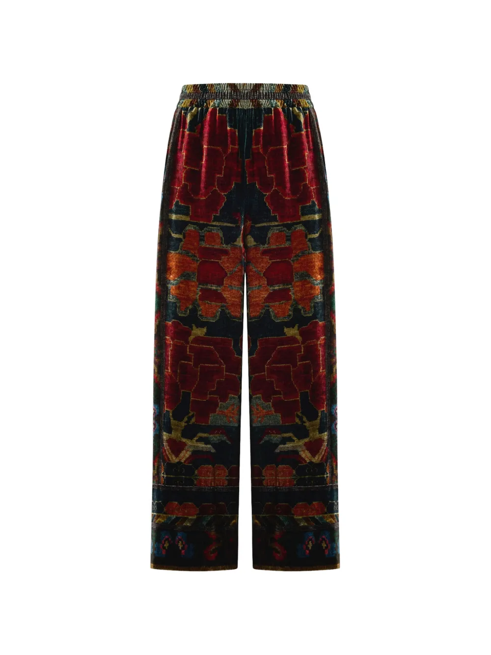 Pierre-Louis Mascia Kanada abstract-print palazzo pants