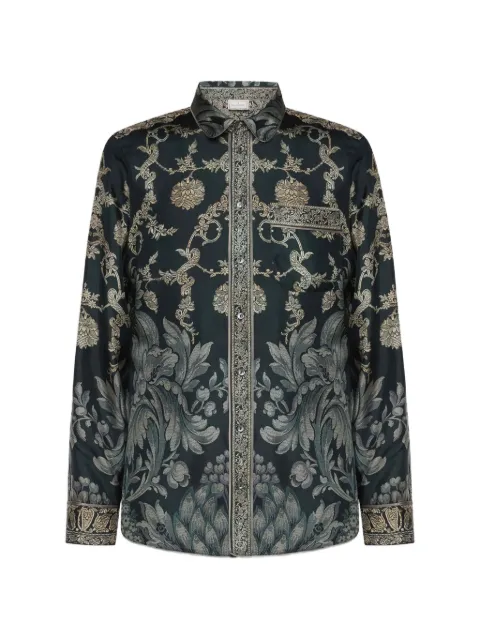 Pierre-Louis Mascia floral-print silk shirt