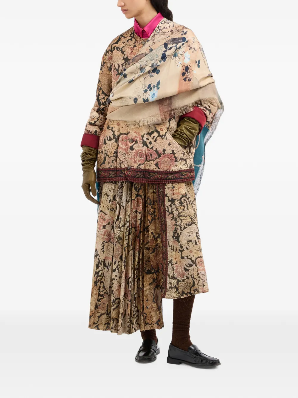 Pierre-Louis Mascia Mutka zijden blouse Roze