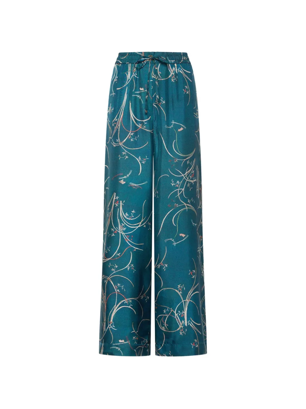 Pierre-Louis Mascia Aloe patterned trousers