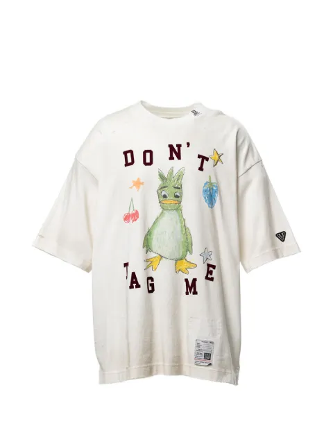 Maison MIHARA YASUHIRO Leon doodle printed T-shirt