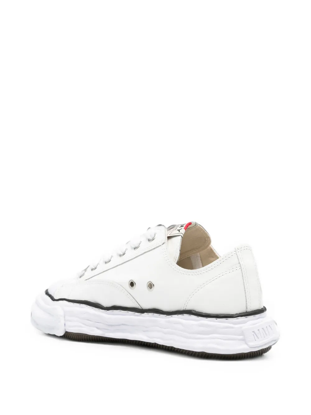 Maison MIHARA YASUHIRO warped-sole sneakers Wit