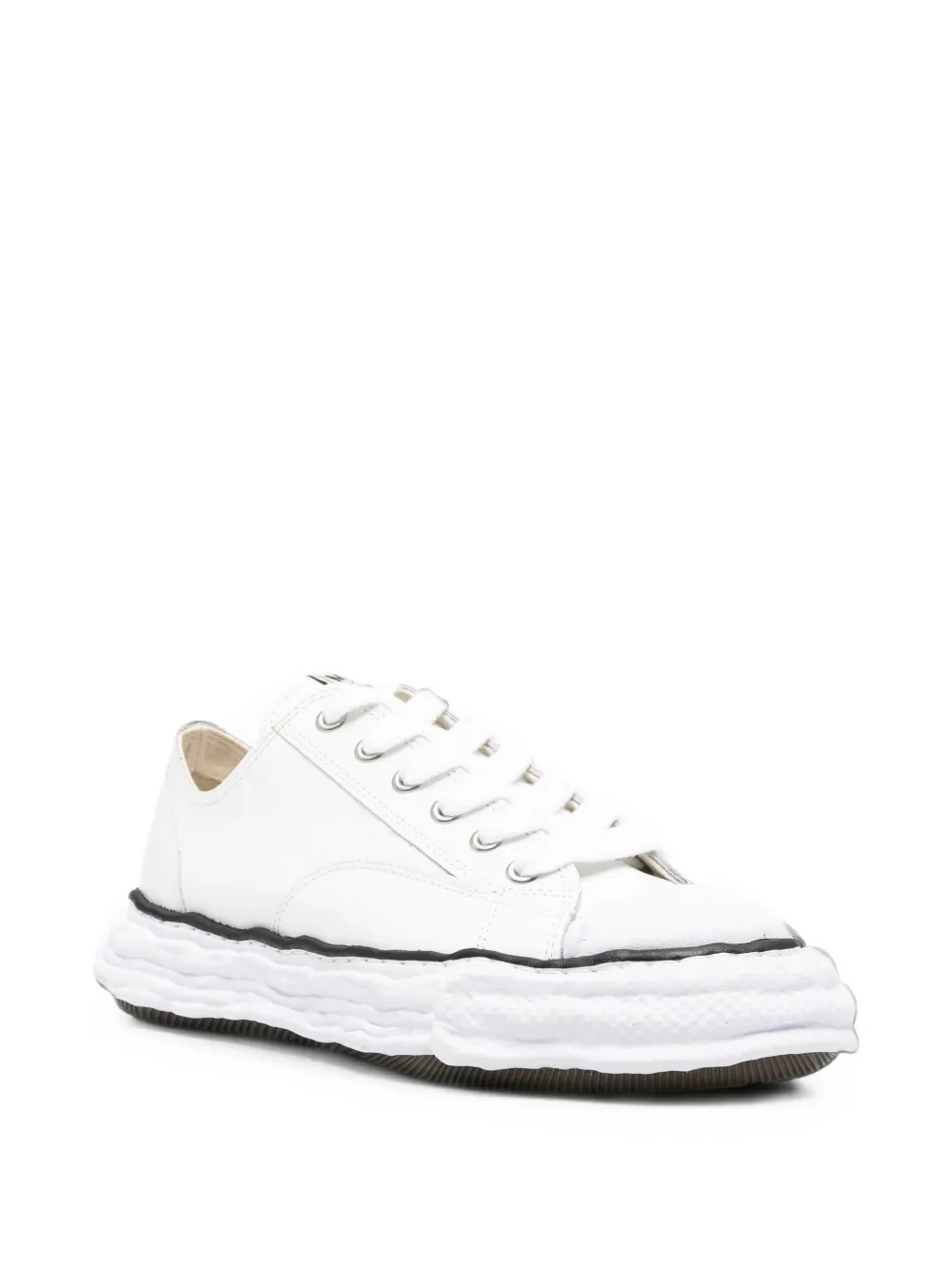 Maison MIHARA YASUHIRO warped-sole sneakers Wit