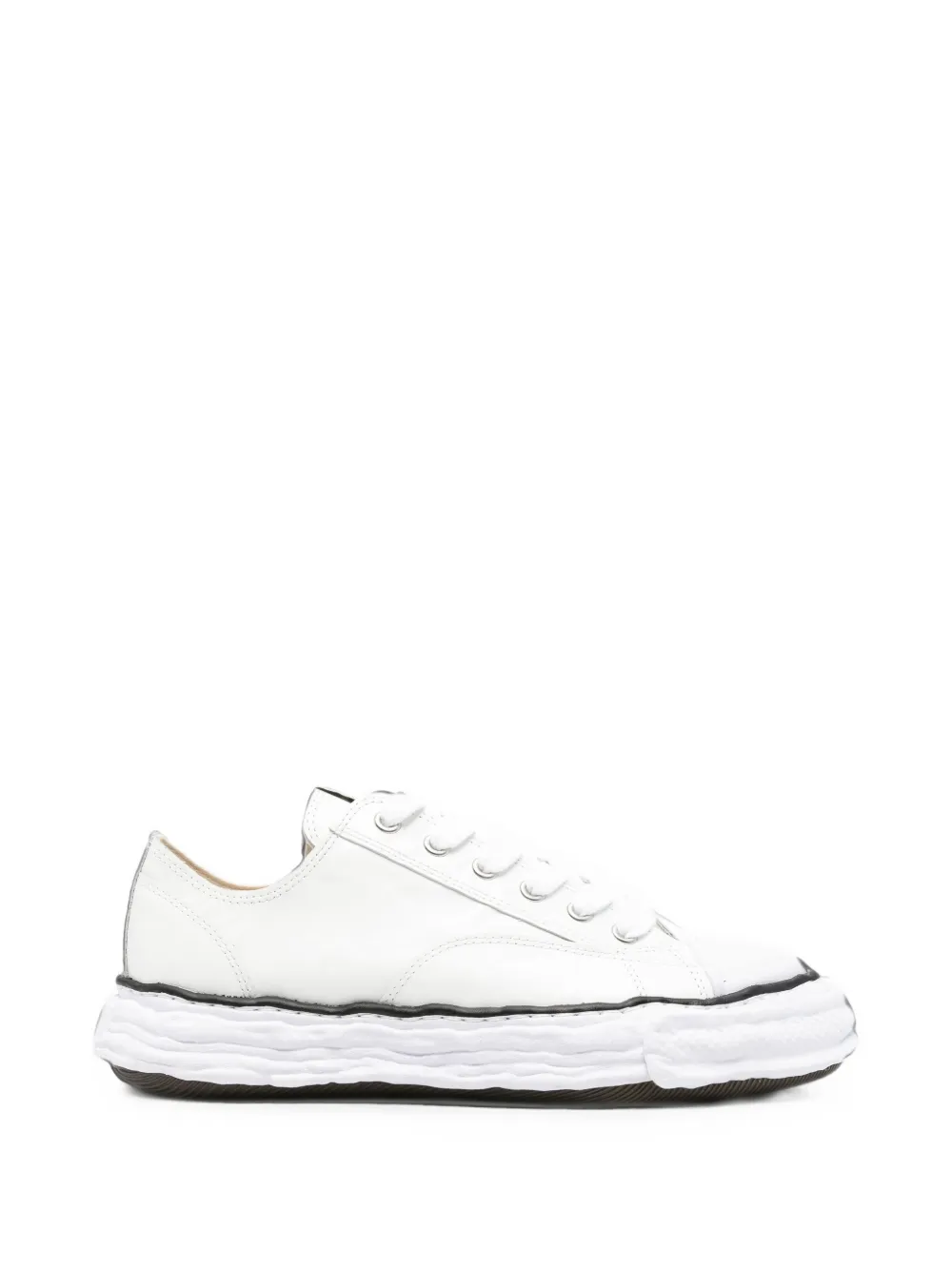 Maison MIHARA YASUHIRO warped-sole sneakers Wit