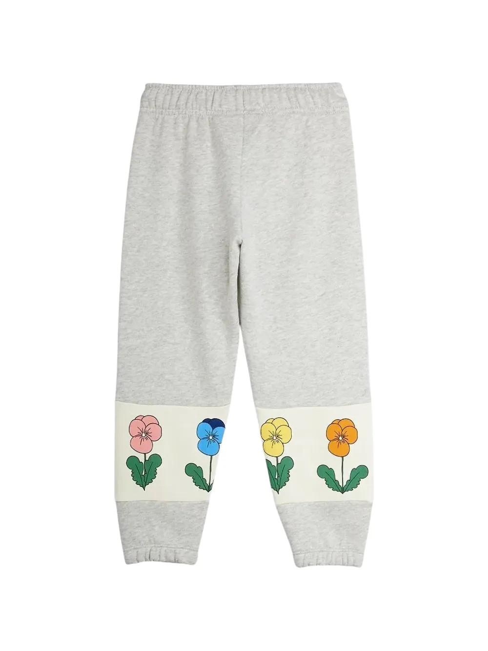 Mini Rodini Trainingsbroek met bloemenprint Grijs