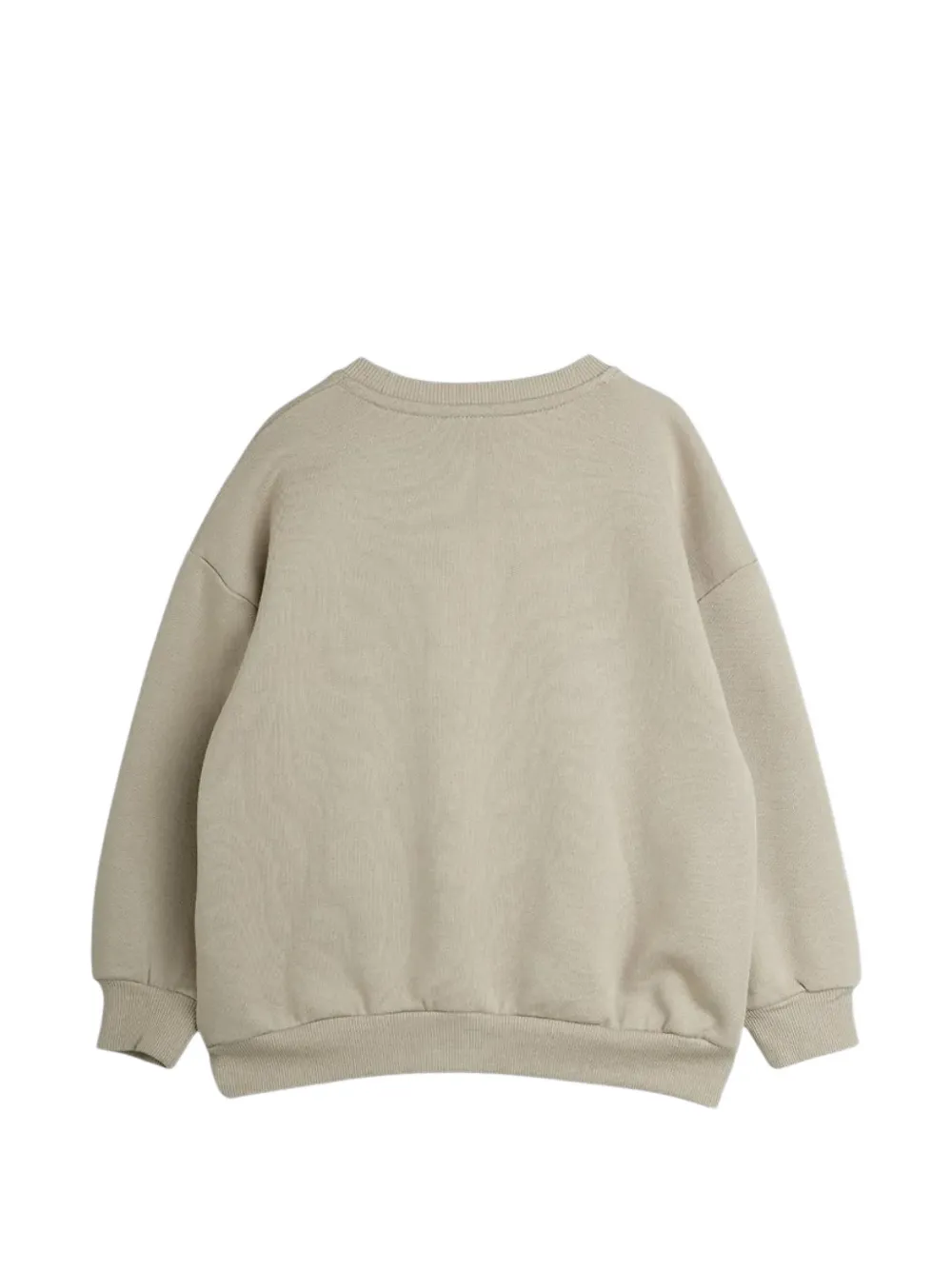 Mini Rodini Skunk katoenen sweater met print Grijs