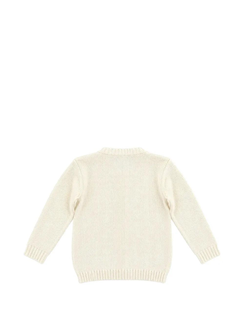 La Stupenderia cable-knit cardigan Beige