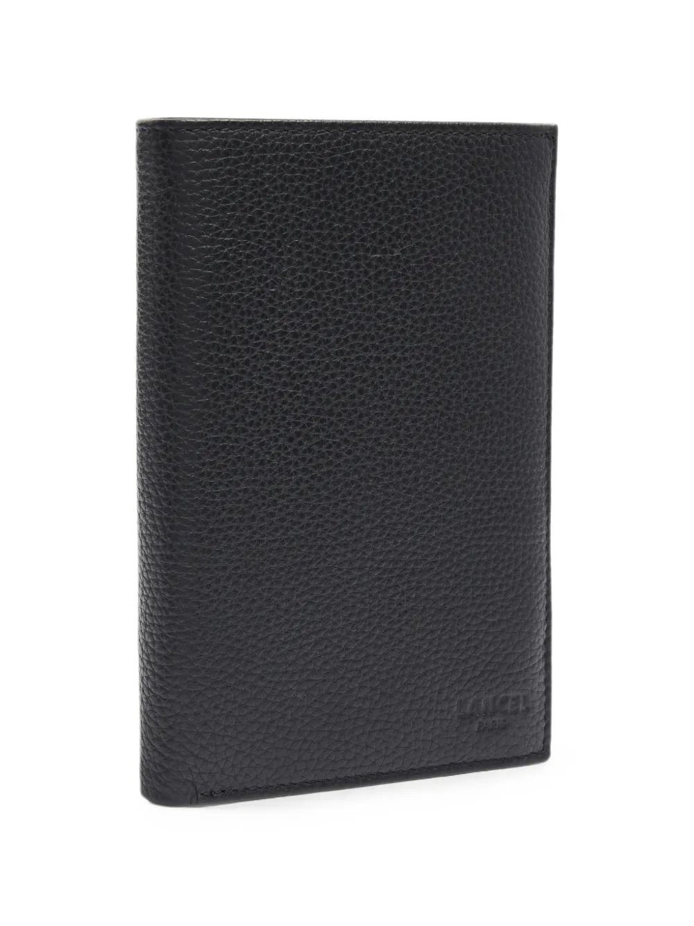 Lancel Leon leren portemonnee met textuur Zwart