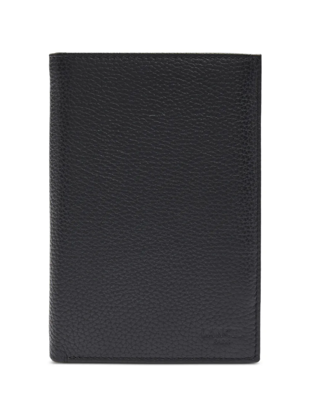 Lancel Leon grained leather wallet - Nero