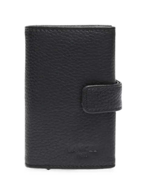 Lancel Leon grained leather cardholder