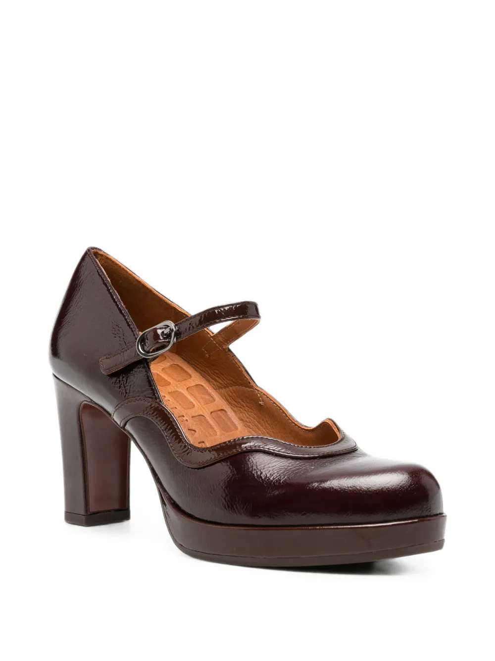 Chie Mihara Lareto leather pumps Bruin