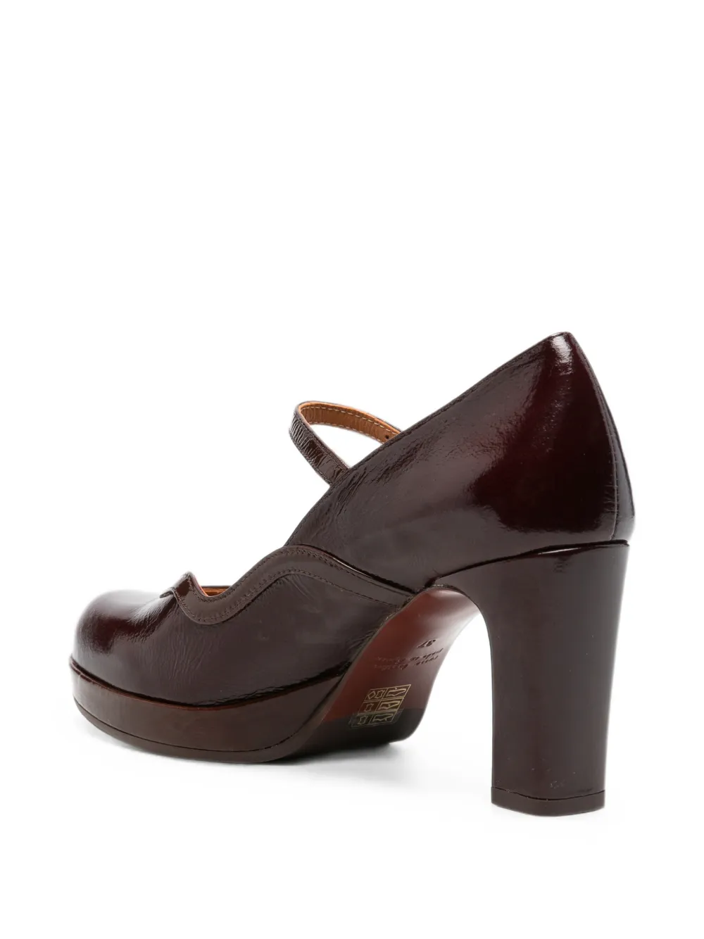 Chie Mihara Lareto leather pumps Bruin