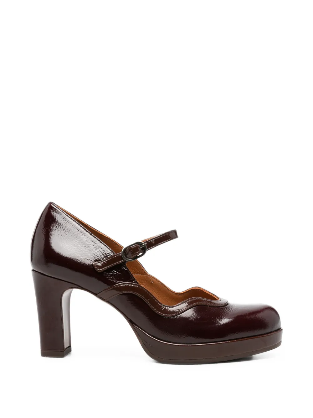 Chie Mihara Lareto leather pumps Bruin