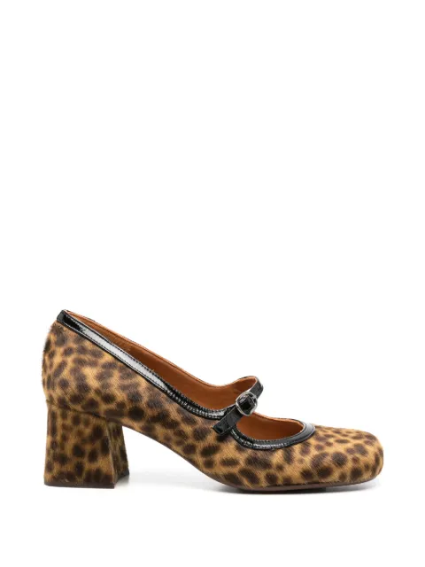 Chie Mihara zapatos de tacón Mumma49 con estampado de leopardo