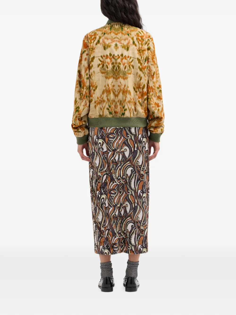 Pierre-Louis Mascia Amadox jack met patroon Beige