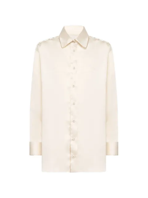 Pierre-Louis Mascia chemise en soie
